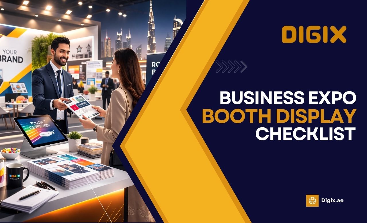 Business Expo Booth Display Checklist in Dubai, UAE