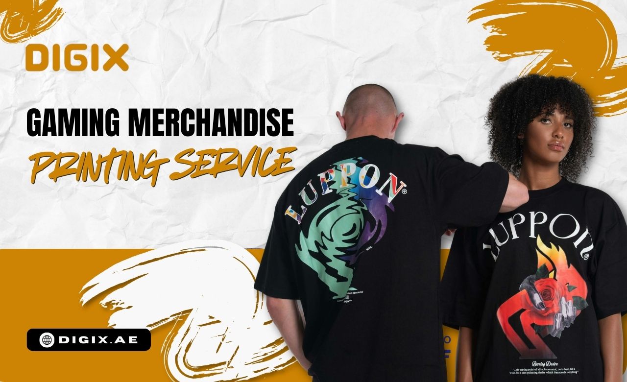 Gaming Merchandise Printing Service in Dubai (UAE)