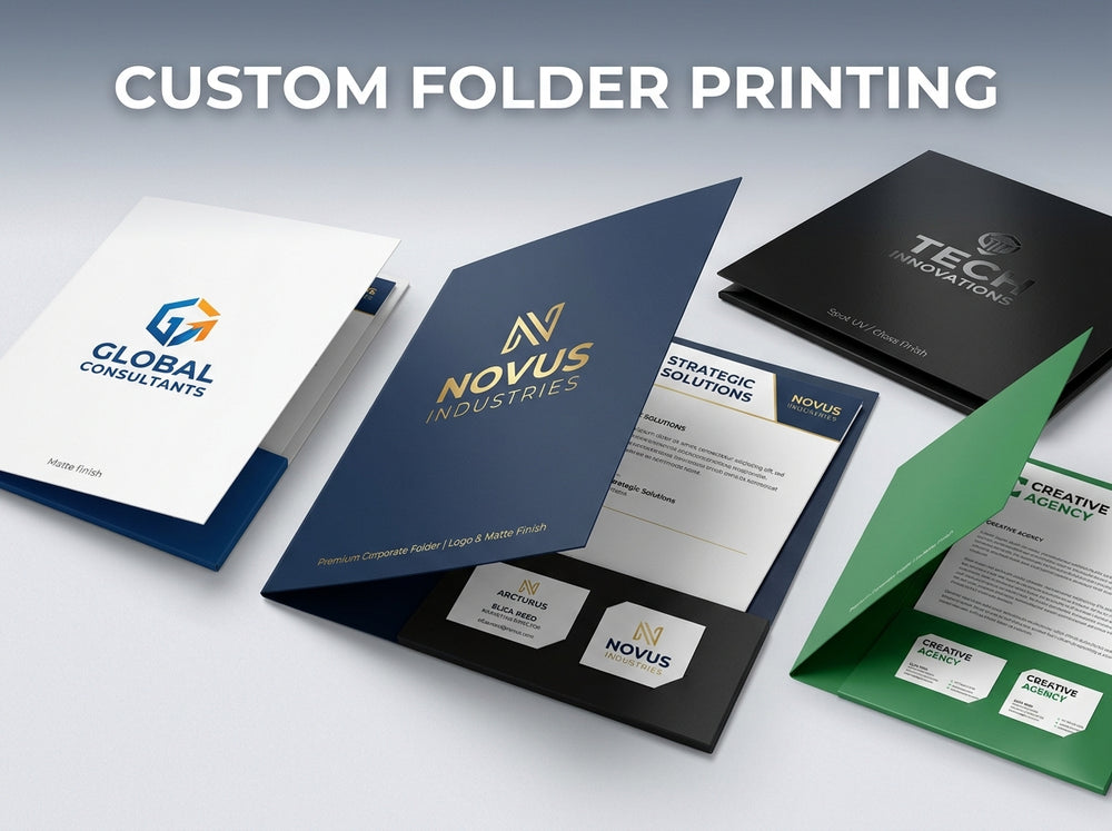 Custom Folder Printing in Dubai, UAE | Professional Business Folders ...