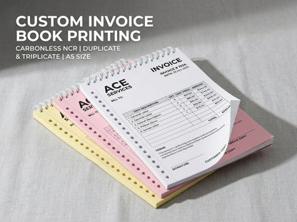 Invoice Book Printing