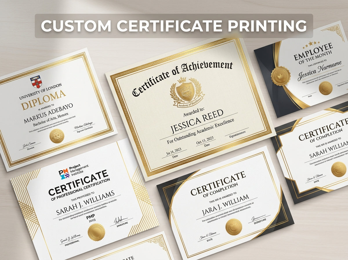 Certificates Printing