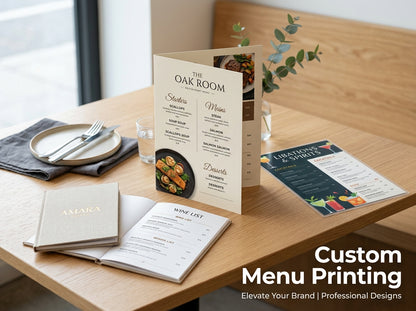 Menu Printing